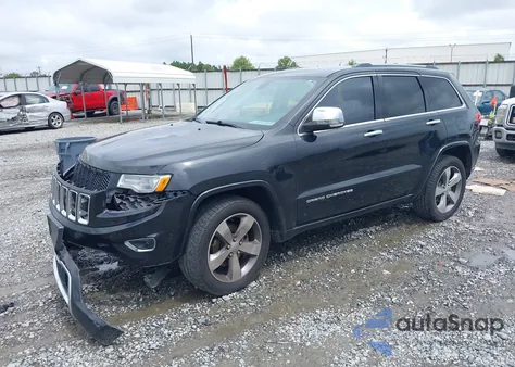 2015 Jeep Grand Cherokee Overland z USA, uszkodzony, nr VIN 1C4RJECG3FC152601